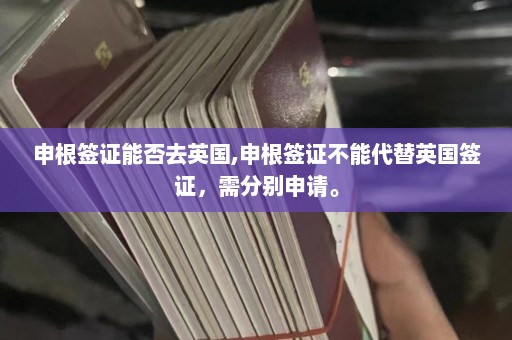 申根签证能否去英国,申根签证不能代替英国签证，需分别申请。  第1张