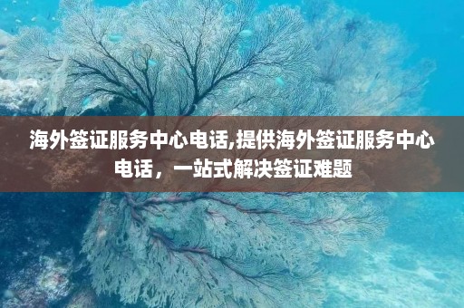 海外签证服务中心电话,提供海外签证服务中心电话，一站式解决签证难题