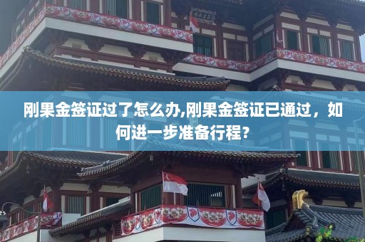 刚果金签证过了怎么办,刚果金签证已通过，如何进一步准备行程？