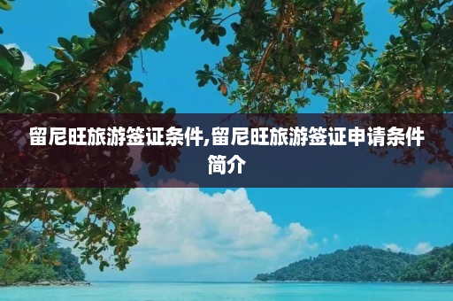 留尼旺旅游签证条件,留尼旺旅游签证申请条件简介