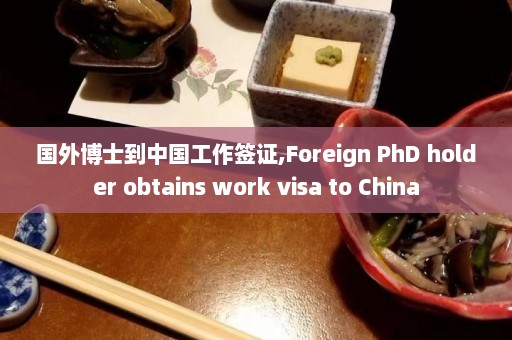 国外博士到中国工作签证,Foreign PhD holder obtains work visa to China