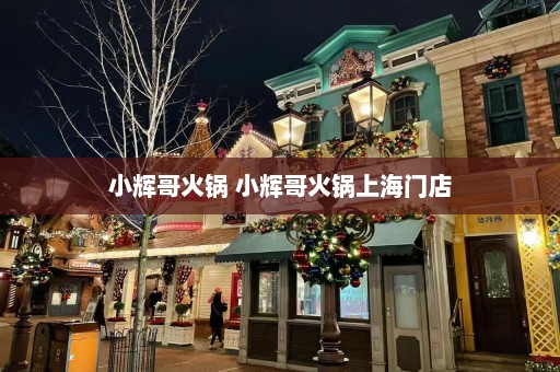 小辉哥火锅 小辉哥火锅上海门店