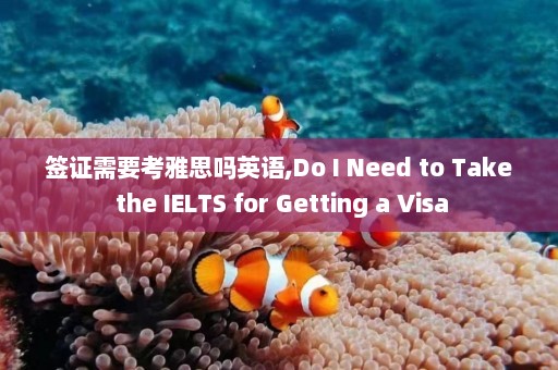 签证需要考雅思吗英语,Do I Need to Take the IELTS for Getting a Visa