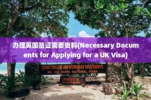 办理英国签证需要资料(Necessary Documents for Applying for a UK Visa)