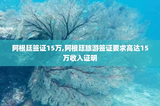 阿根廷签证15万,阿根廷旅游签证要求高达15万收入证明