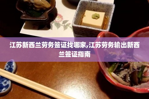 江苏新西兰劳务签证找哪家,江苏劳务输出新西兰签证指南