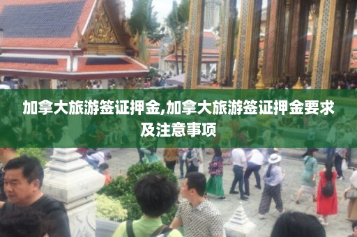 加拿大旅游签证押金,加拿大旅游签证押金要求及注意事项  第1张