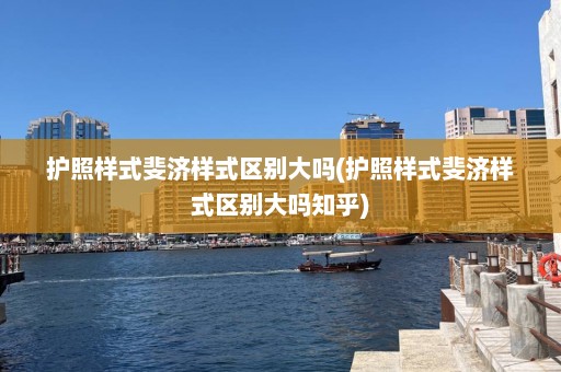 护照样式斐济样式区别大吗(护照样式斐济样式区别大吗知乎)