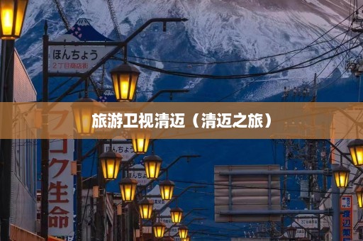 旅游卫视清迈（清迈之旅）