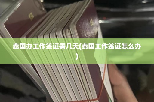 泰国办工作签证需几天(泰国工作签证怎么办)  第1张