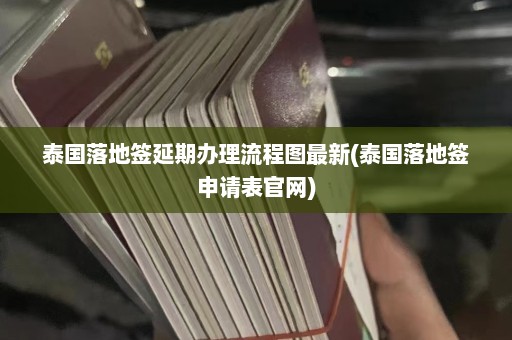 泰国落地签延期办理流程图最新(泰国落地签申请表官网)  第1张