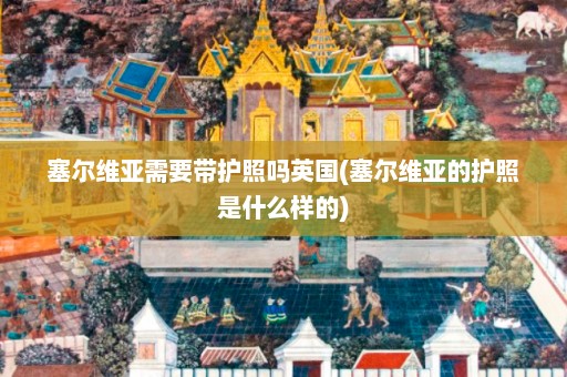 塞尔维亚需要带护照吗英国(塞尔维亚的护照是什么样的)  第1张