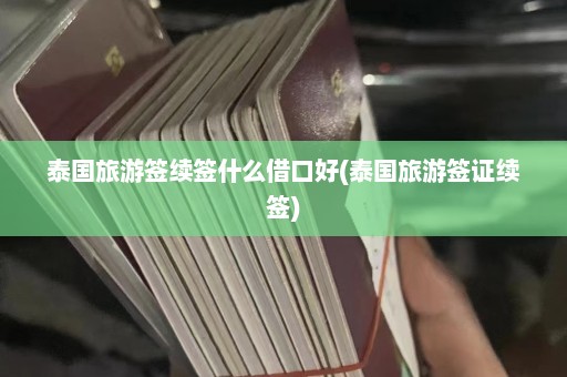 泰国旅游签续签什么借口好(泰国旅游签证续签)  第1张