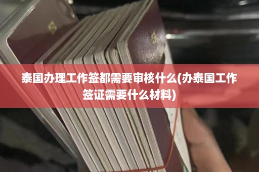 泰国办理工作签都需要审核什么(办泰国工作签证需要什么材料)  第1张