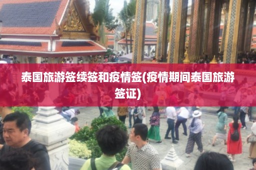 泰国旅游签续签和疫情签(疫情期间泰国旅游签证)