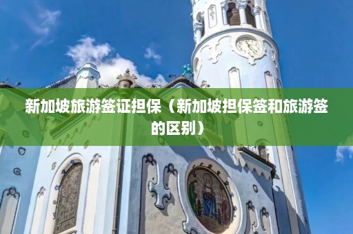 新加坡旅游签证担保（新加坡担保签和旅游签的区别）