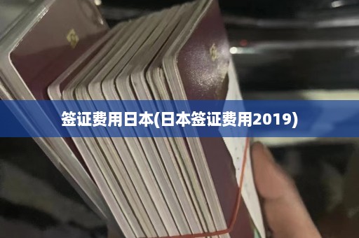 签证费用日本(日本签证费用2019)  第1张