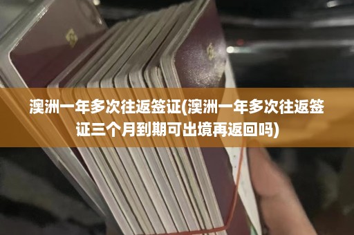 澳洲一年多次往返签证(澳洲一年多次往返签证三个月到期可出境再返回吗)