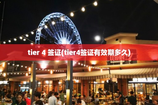 tier 4 签证(tier4签证有效期多久)