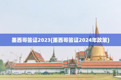 墨西哥签证2023(墨西哥签证2024年政策)  第1张