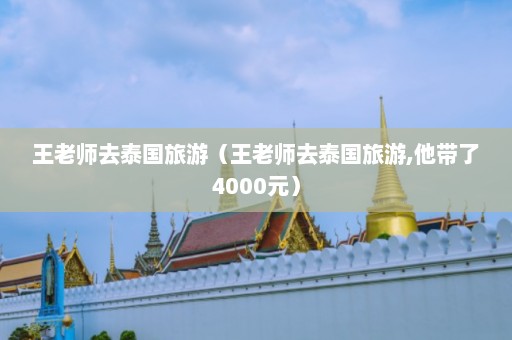 王老师去泰国旅游（王老师去泰国旅游,他带了4000元）  第1张