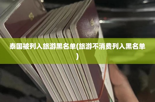 泰国被列入旅游黑名单(旅游不消费列入黑名单)