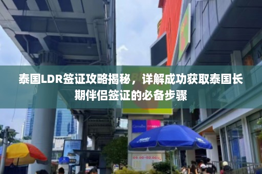 泰国LDR签证攻略揭秘，详解成功获取泰国长期伴侣签证的必备步骤