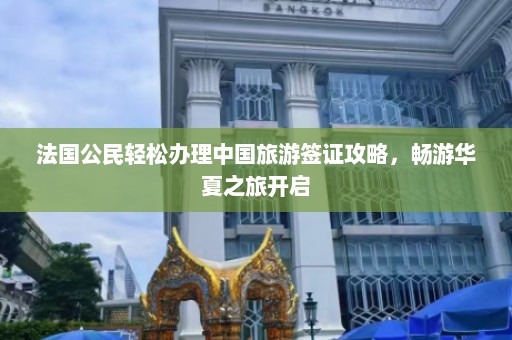 法国公民轻松办理中国旅游签证攻略，畅游华夏之旅开启