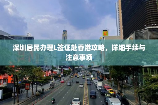 深圳居民办理L签证赴香港攻略，详细手续与注意事项