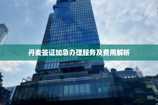 丹麦签证加急办理服务及费用解析