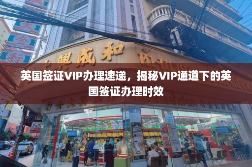 英国签证VIP办理速递，揭秘VIP通道下的英国签证办理时效