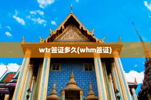 wtr签证多久(whm签证)