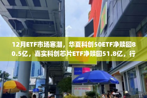 12月ETF市场寒潮，华夏科创50ETF净赎回80.5亿，嘉实科创芯片ETF净赎回51.8亿，行业巨震盘点！