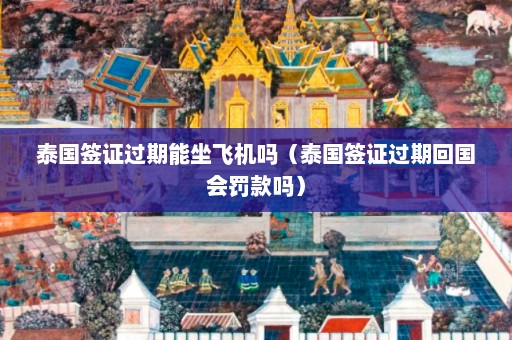 泰国签证过期能坐飞机吗（泰国签证过期回国会罚款吗）  第1张