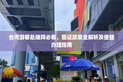 台湾游客赴迪拜必看，签证政策全解析及便捷办理指南