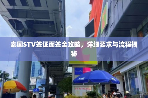 泰国STV签证面签全攻略，详细要求与流程揭秘