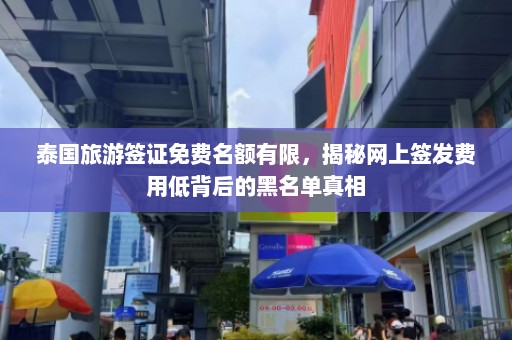 泰国旅游签证免费名额有限，揭秘网上签发费用低背后的黑名单真相