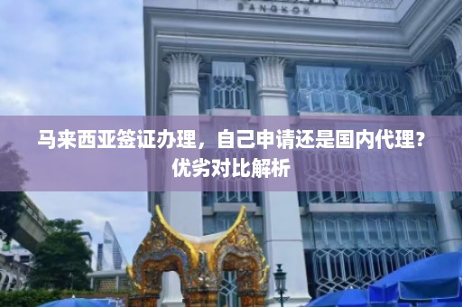 马来西亚签证办理，自己申请还是国内代理？优劣对比解析