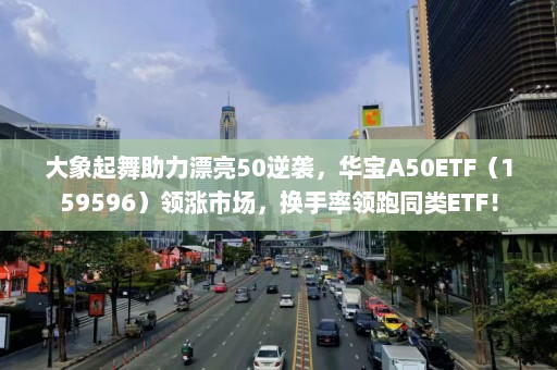 大象起舞助力漂亮50逆袭，华宝A50ETF（159596）领涨市场，换手率领跑同类ETF！