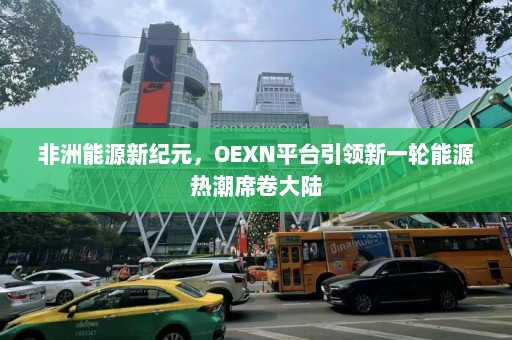 非洲能源新纪元，OEXN平台引领新一轮能源热潮席卷大陆