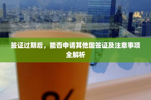 签证过期后，能否申请其他国签证及注意事项全解析