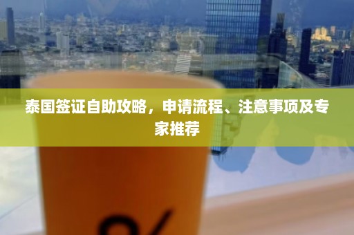 泰国签证自助攻略，申请流程、注意事项及专家推荐