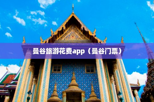 曼谷旅游花费app（曼谷门票）  第1张