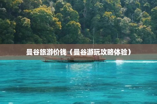 曼谷旅游价钱（曼谷游玩攻略体验）