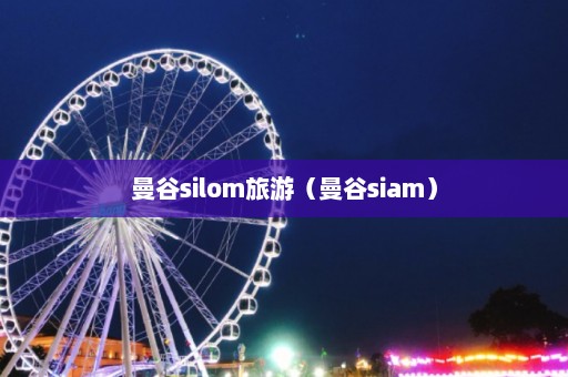 曼谷silom旅游（曼谷siam）