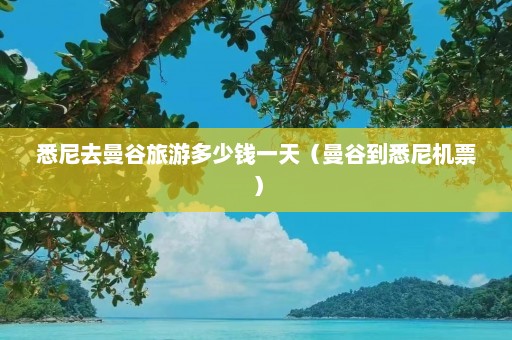 悉尼去曼谷旅游多少钱一天（曼谷到悉尼机票）