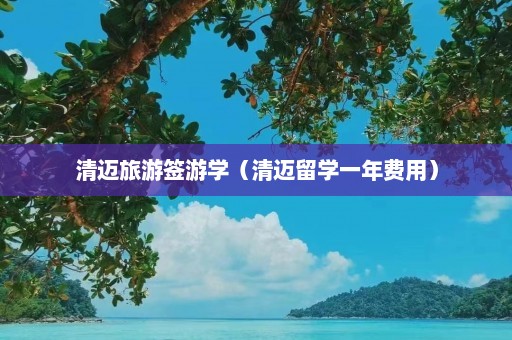 清迈旅游签游学（清迈留学一年费用）