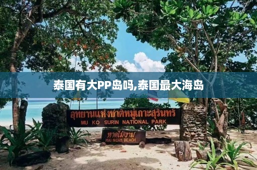 泰国有大PP岛吗,泰国最大海岛