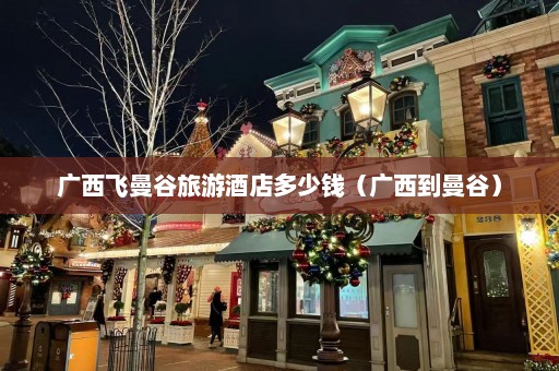 广西飞曼谷旅游酒店多少钱（广西到曼谷）