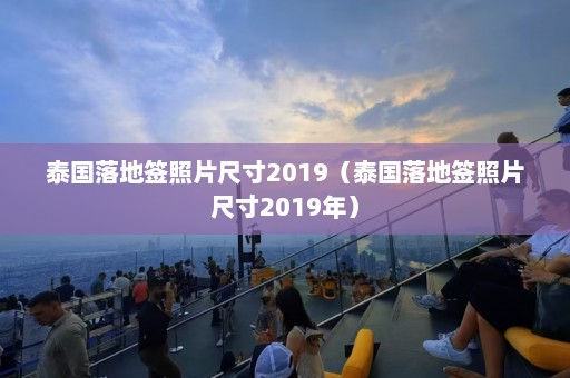 泰国落地签照片尺寸2019（泰国落地签照片尺寸2019年）  第1张